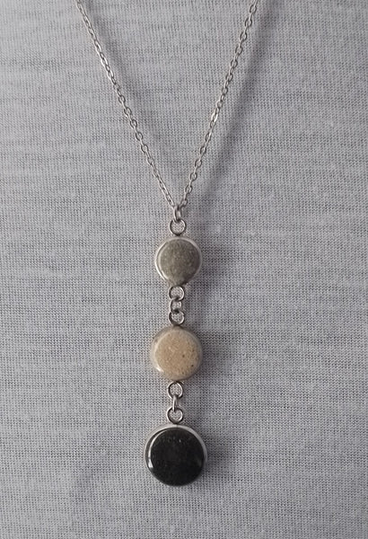 Tri Sand Chain  Pendants