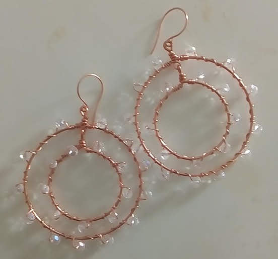 Double "D" Dangle Crystal Clear