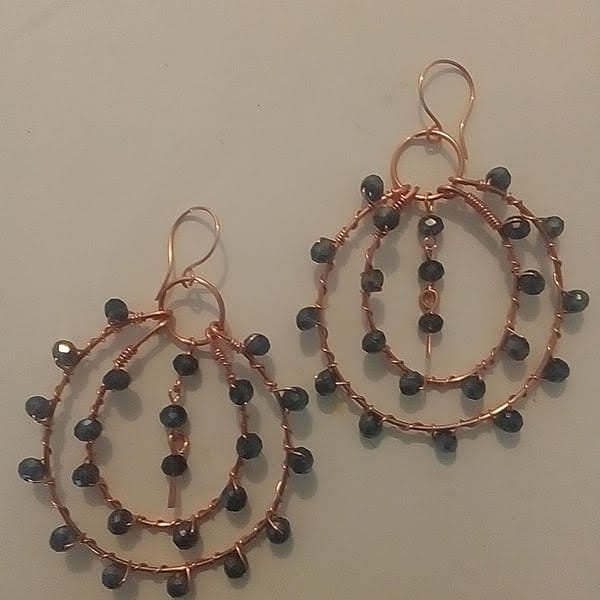 Double "D" Dangle Crystal Clear