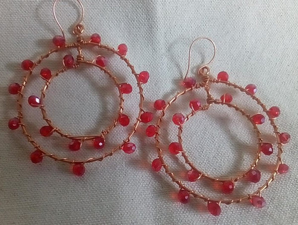Double "D" Dangle Crystal Clear